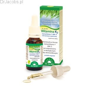 Dr.Jacobs witamina  K2 zdrowe kości i zęby 