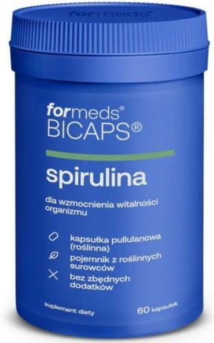 ForMeds BiCaps® Spirulina detoks metale ciężkie