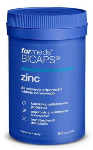 Formeds Bicaps Zinc cynk cytrynian cynku 25 mg