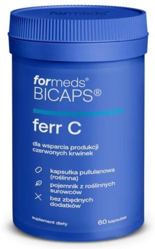 ForMeds BiCaps® FERR C żelazo czerwone krwinki hemoglobina