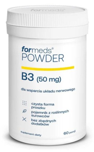 ForMeds F-Vit B3 Witamina B3 Niacyna 60 porcji